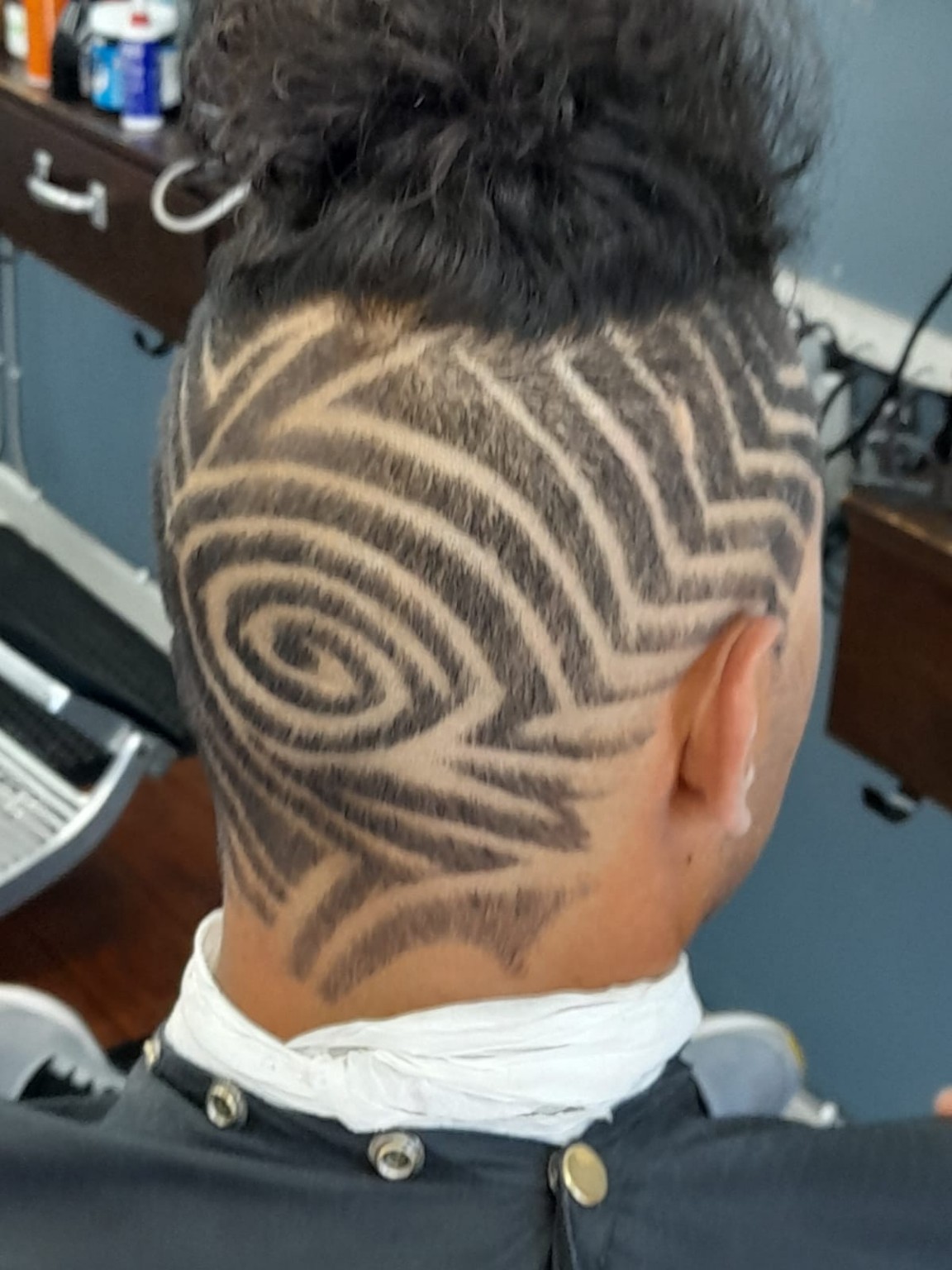 Back haircut design